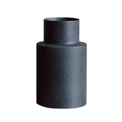 DBKD Oblong vase cast iron (sort) small, 24 cm