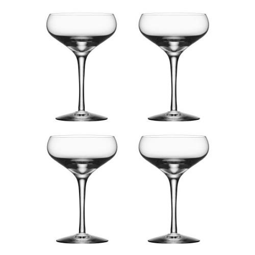 Orrefors More Coupe glas 4-pak 21 cl