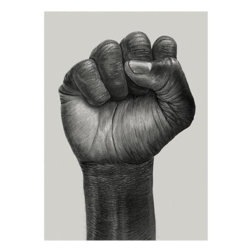 Paper Collective Raised Fist plakat 30x40 cm