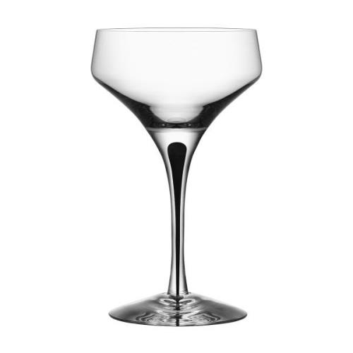 Orrefors Metropol champagne coupe 24 cl Sort