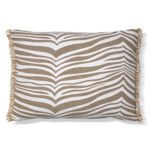 Classic Collection Zebra pude 40x60 cm Simply taupe (beige)