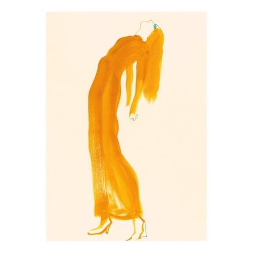 Paper Collective The Saffron Dress plakat 30x40 cm