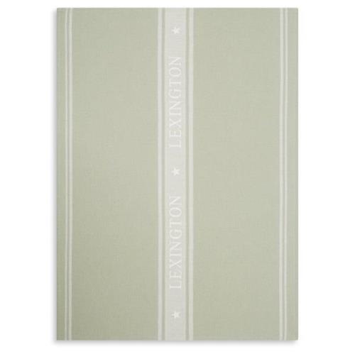 Lexington Icons Star viskestykke 50x70 cm Sage green/White