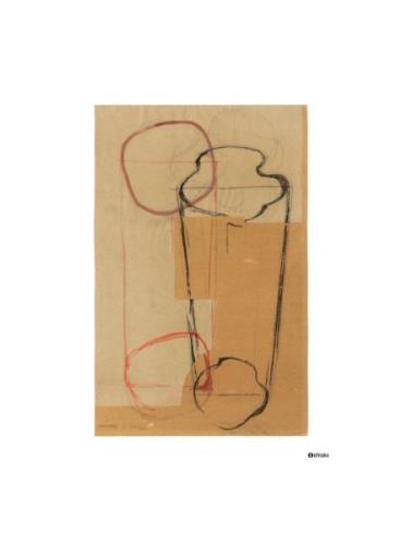 Iittala Aalto Art Sketch brown plakat 50x70 cm