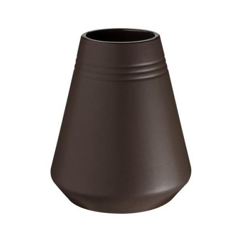 NJRD Lines vase 18 cm Brun