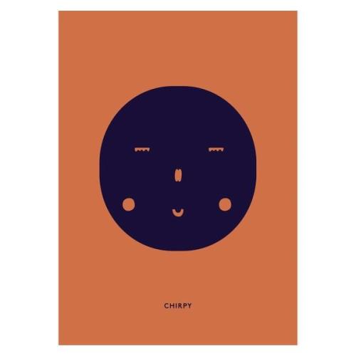 Paper Collective Chirpy Feeling plakat 50x70 cm