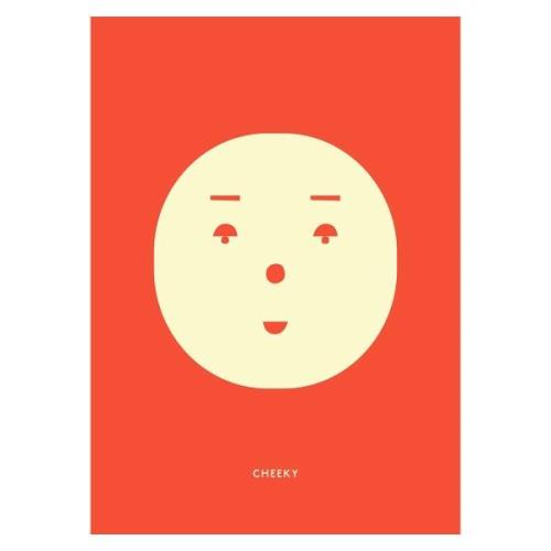 Paper Collective Cheeky Feeling plakat 30x40 cm