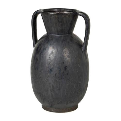 Broste Copenhagen Silma vase 29 cm Antique grey/Black
