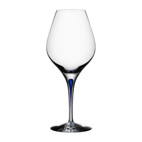 Orrefors Intermezzo vinglas 60 cl Clear/Blue