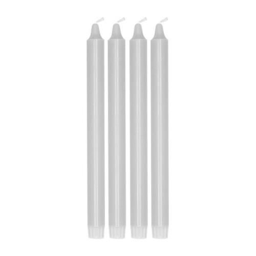 Scandi Essentials Ambiance kronelys 4-pak 27 cm Icy grey