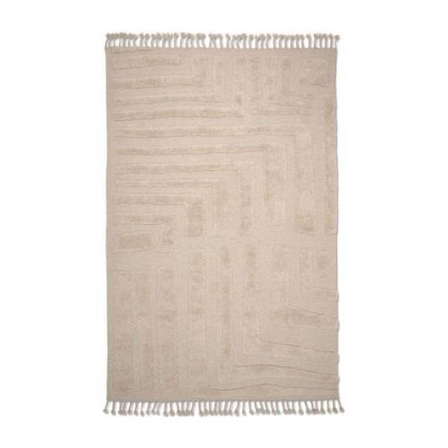 Classic Collection Field uldtæppe 170x230 cm Natural Beige