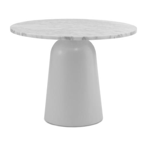 Normann Copenhagen Turn justerbart bord Ø55 cm Hvid marmor
