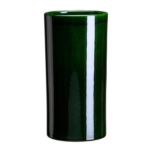 Bergs Potter Romeo vase glaseret Ø12 cm Green