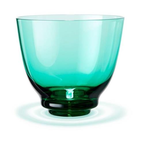 Holmegaard Flow vandglas 35 cl Emerald green