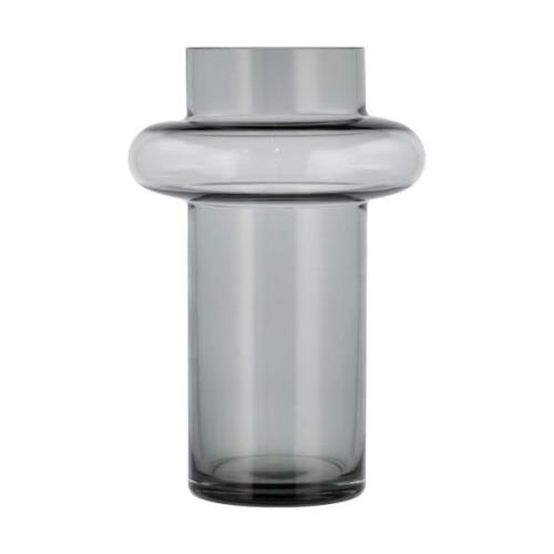 Lyngby Glas Tube vase glas 25 cm Smoke