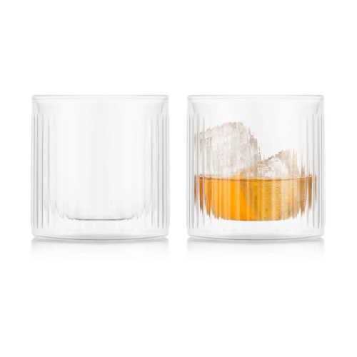 Bodum Douro Bar dobbeltvægget whiskyglas 30 cl 2-pak Klar