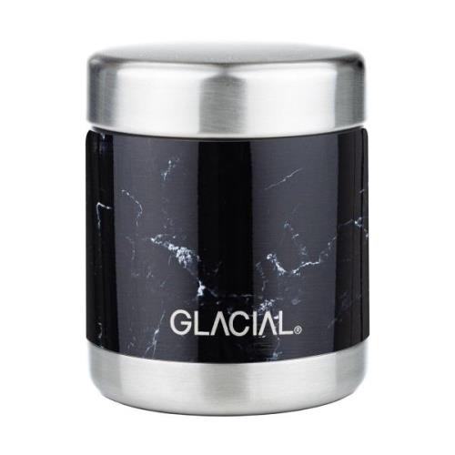 Glacial Glacial mattermos 450 ml Black marble