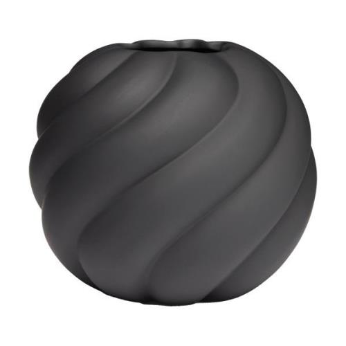 Cooee Design Twist ball vase 20 cm Black