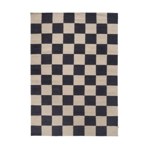 Classic Collection Square tæppe Sort-beige, 170x230 cm
