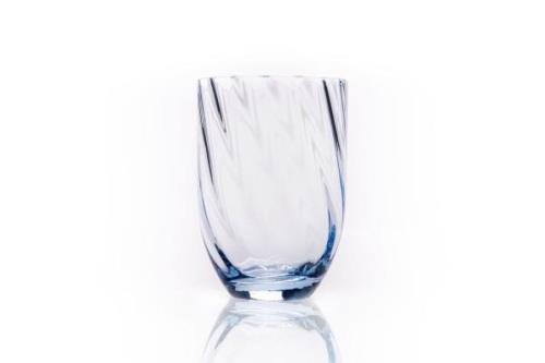 Anna Von Lipa Swirl drikkeglas 25 cl Light blue
