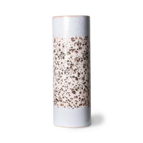 HKliving 70s keramik vase S Ø8x23 cm Birch