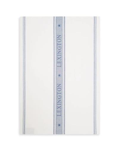 Lexington Icons Jacquard Star køkkenhåndklæde 50x70 cm Blå