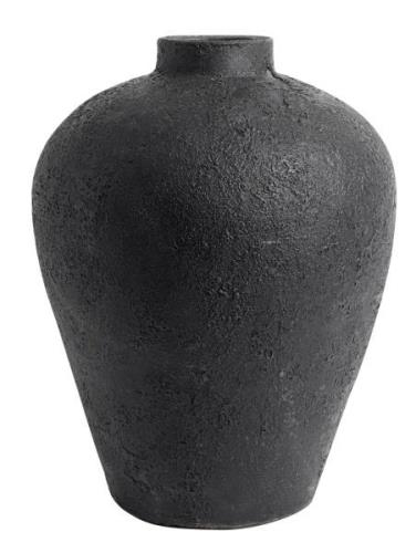 MUUBS Luna krukke 40 cm Sort-terracotta