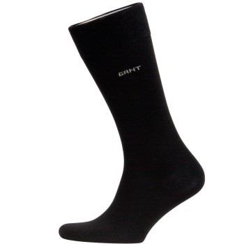 Gant 3-pak Solid Jersey Socks Black * Gratis Fragt *