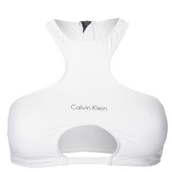 Calvin Klein Core Neo Bikini Zip Back Crop Top-RP * Gratis Fragt *
