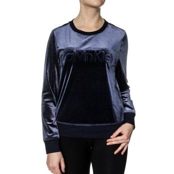 Calvin Klein Cotton Coord LS Velour Sweatshirt * Gratis Fragt *