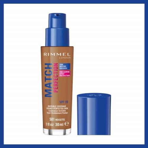 Rimmel Match Perfection Foundation (Various Shades) - Noisette