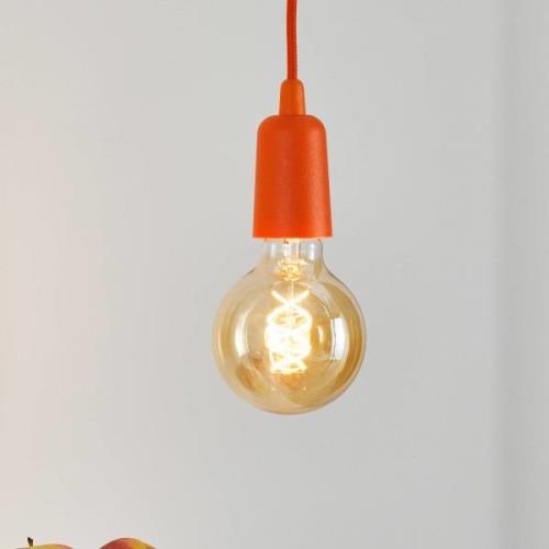 Brasil hængelampe, orange, 1 lyskilde