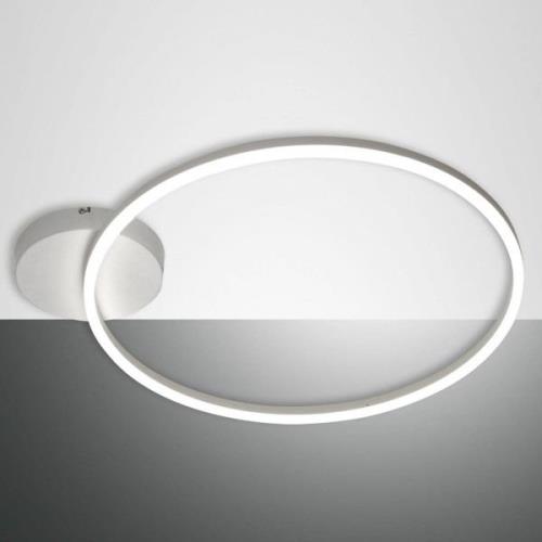 LED-loftlampe Giotto 1 lyskilde, hvid