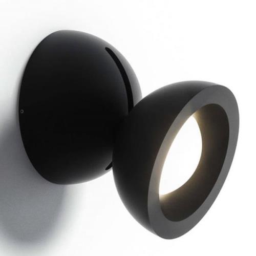 Axolight DoDot LED-væglampe, sort 15°