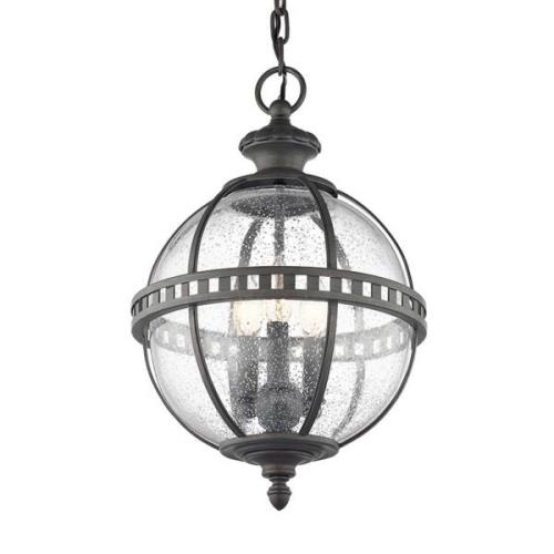 Udendørs hængelampe Halleron i viktorisk stil