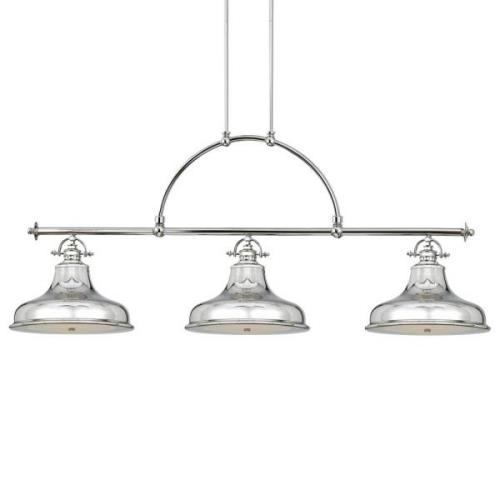 Emery hængelampe, 3 lyskilder, sølv