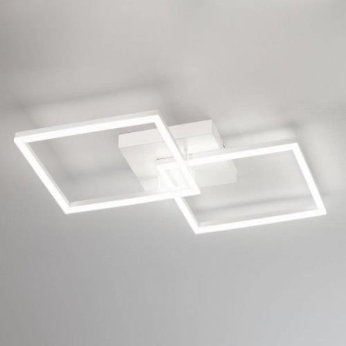 Moderne LED-loftlampe Bard i hvid