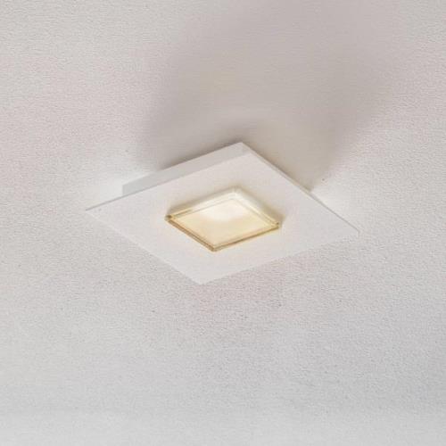 Fabbian Quarter - firkantet LED-loftlampe
