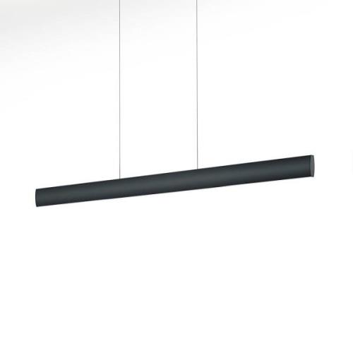 Runa LED-hængelampe, sort, længde 92 cm