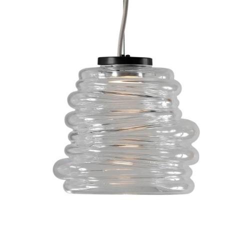 Karman Bibendum LED-hængelampe, Ø 15 cm, klar