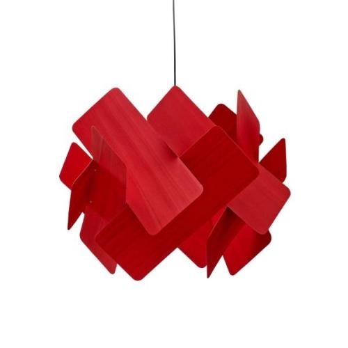 LZF Escape hængelampe, Ø 30 cm, rød