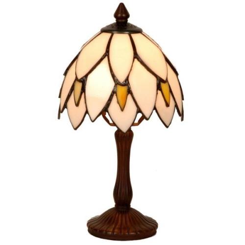 Lilli - smagfuld bordlampe i Tiffany-stil.
