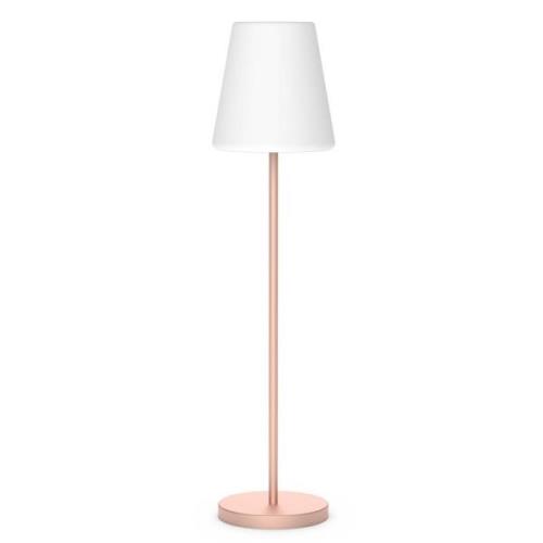 Newgarden Lola Slim 180 LED-gulvlampe i rosa guld