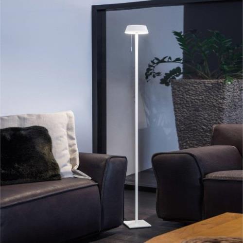 OLIGO Glance LED-gulvlampe mat hvid