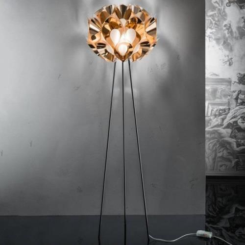 Slamp Flora - designer-gulvlampe, kobber