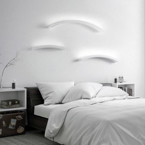 Melossia LED-væglampe, opad strålende, 76,5 cm