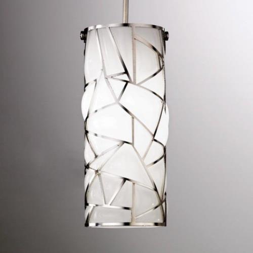 ORIONE hvid hængelampe i kunstnerisk design