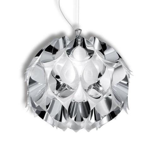 Slamp Flora - designer-hængelampe, sølv, 36 cm