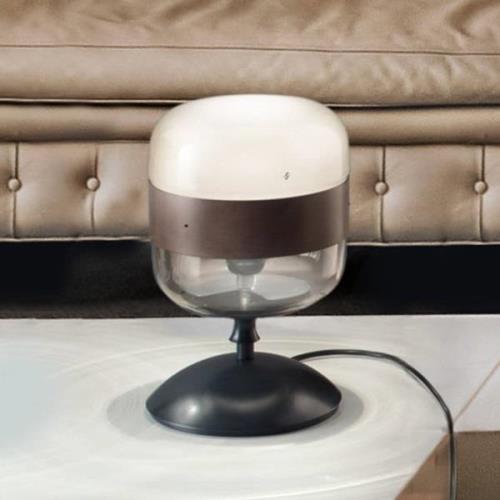 Futura designer-bordlampe, glas, 29 cm