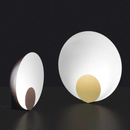 Oluce Siro LED-bordlampe dæmpbar Ø 34 cm bronze